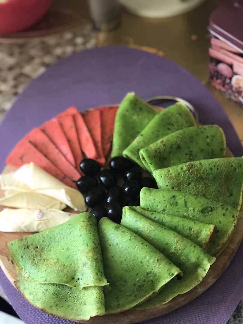 Блины из шпината🥬
