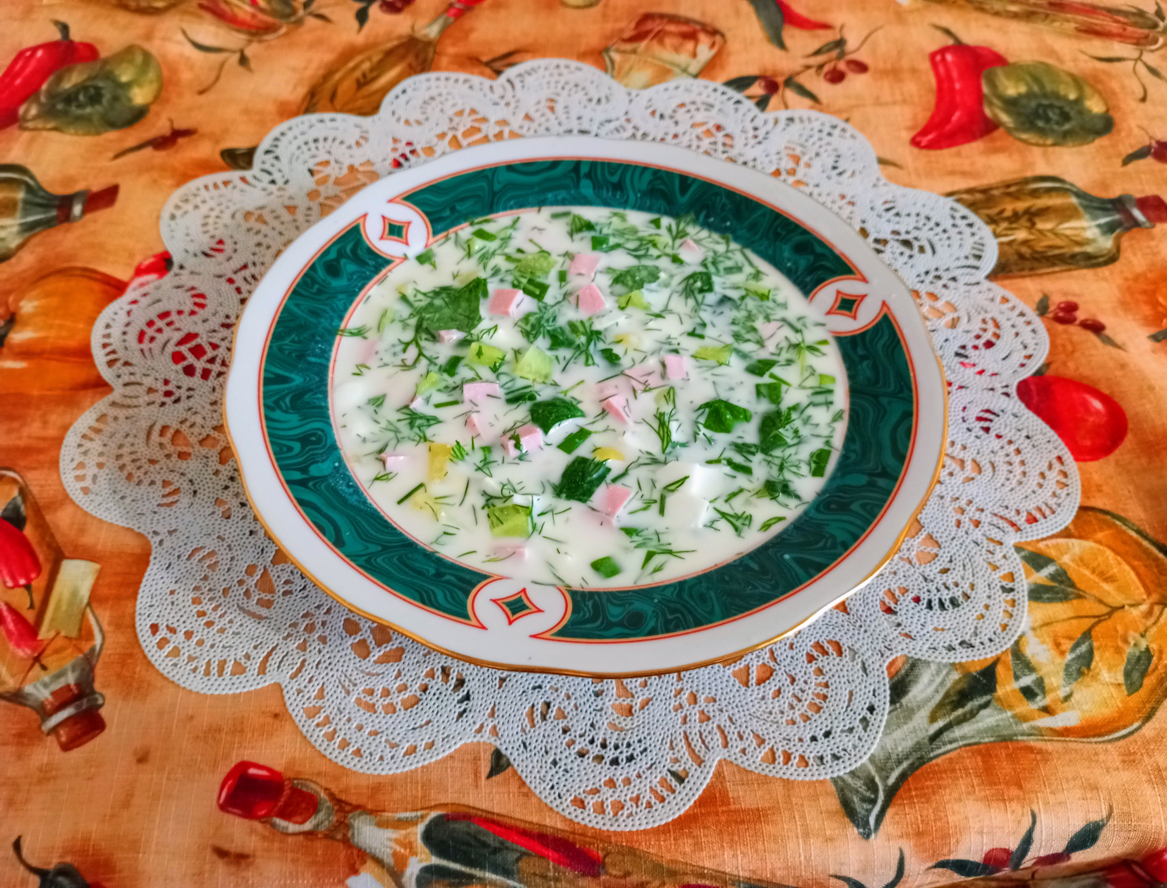 Окрошка на айране
