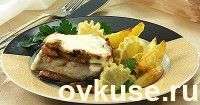 Запеченные с грибами караси
