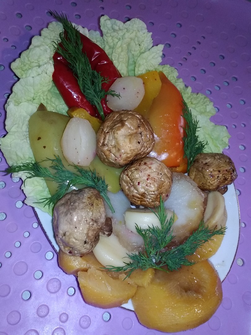 Овощи в духовке