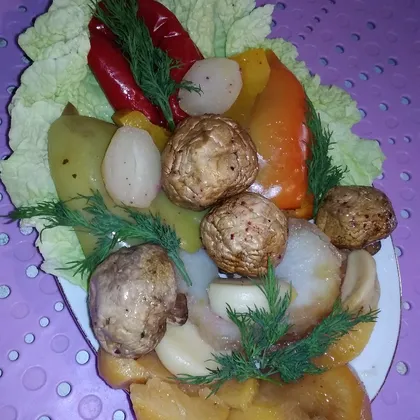 Овощи в духовке