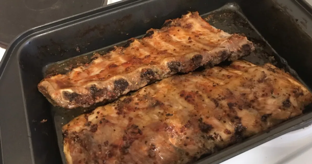 Свинные ребрышки в духовке😋 рецепт с фото пошаговый от Светлана ...