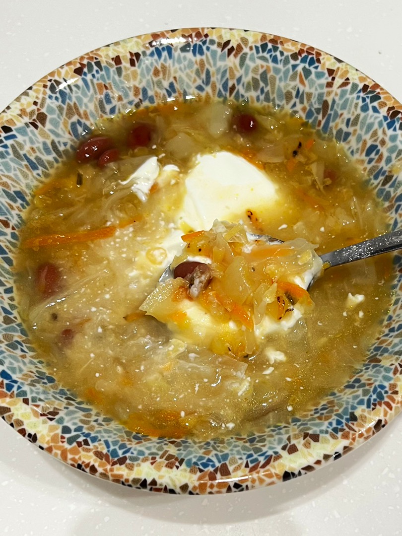 Суп из консервированной фасоли