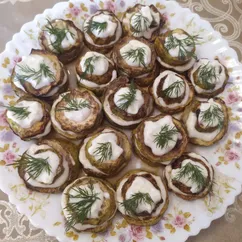 Жареные кабачки 🧄