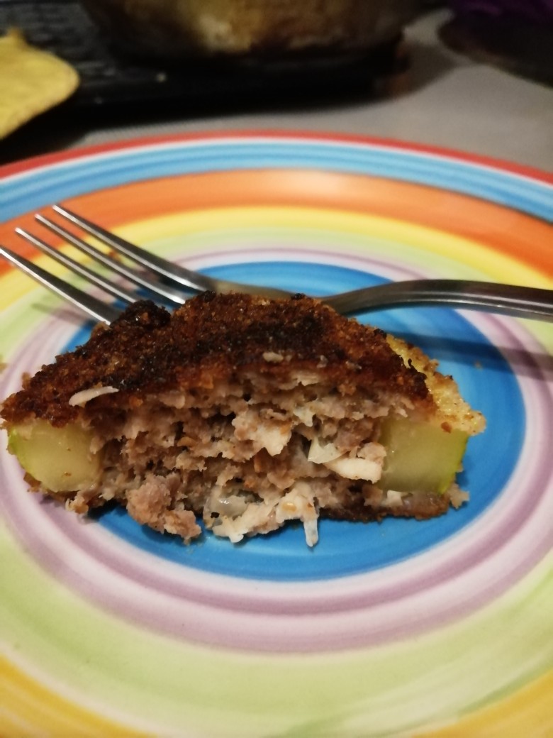 Кабачковые котлеты с фаршем