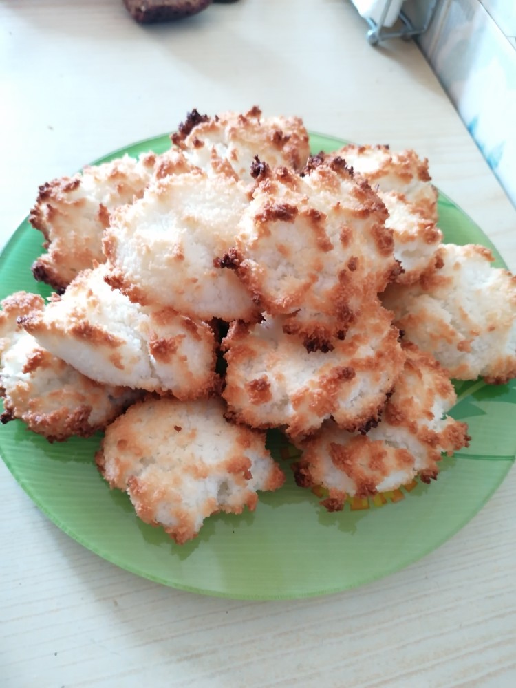 Кокосовые печенья
