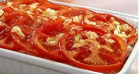 Запеканка из риса с помидорами