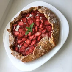 Галета с клубникой 🍓