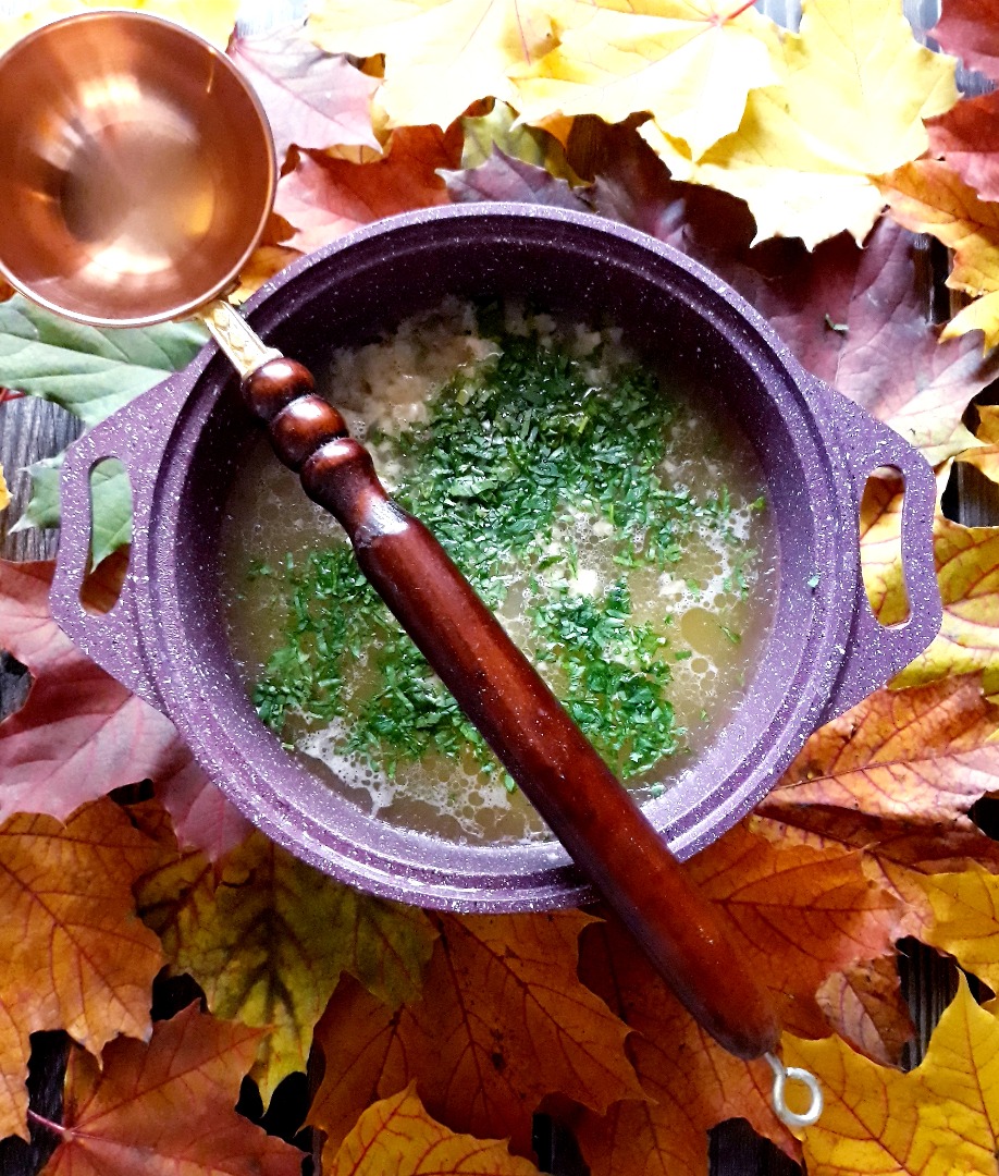 Похлебка картофельная с чесноком 🍁