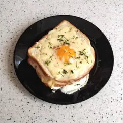 Горячий бутерброд с яйцом и сыром 🥪