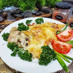 Говядина, запеченная с картошкой