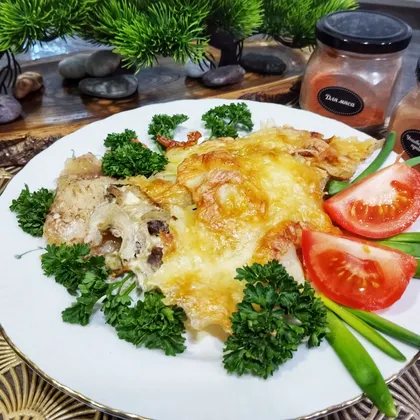 Говядина, запеченная с картошкой 