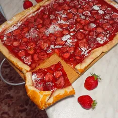 Летний пирог за 5 минут 🍓