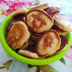 Пышные оладушки на сыворотке без яиц🥞