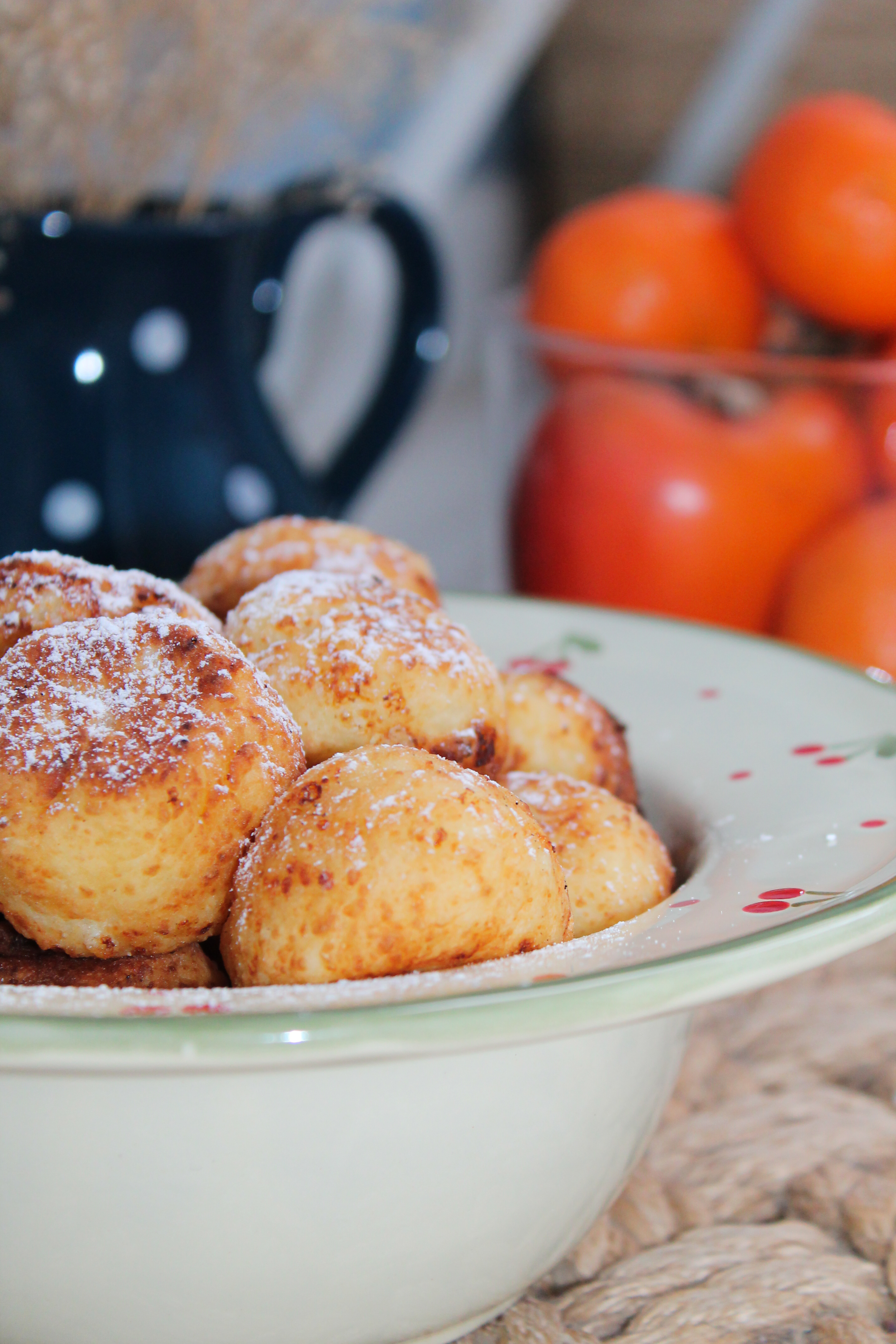 Творожные пончики 