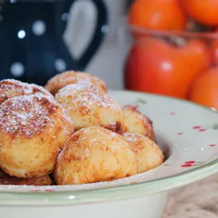 Творожные пончики 