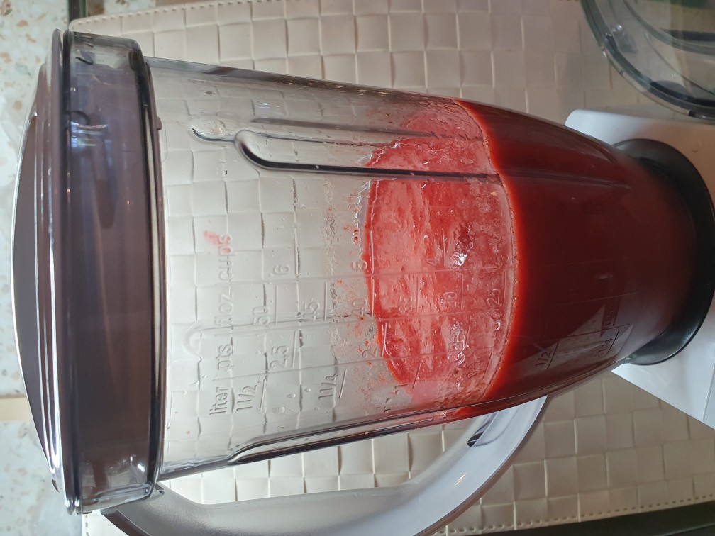 Клубничное пюре на зиму