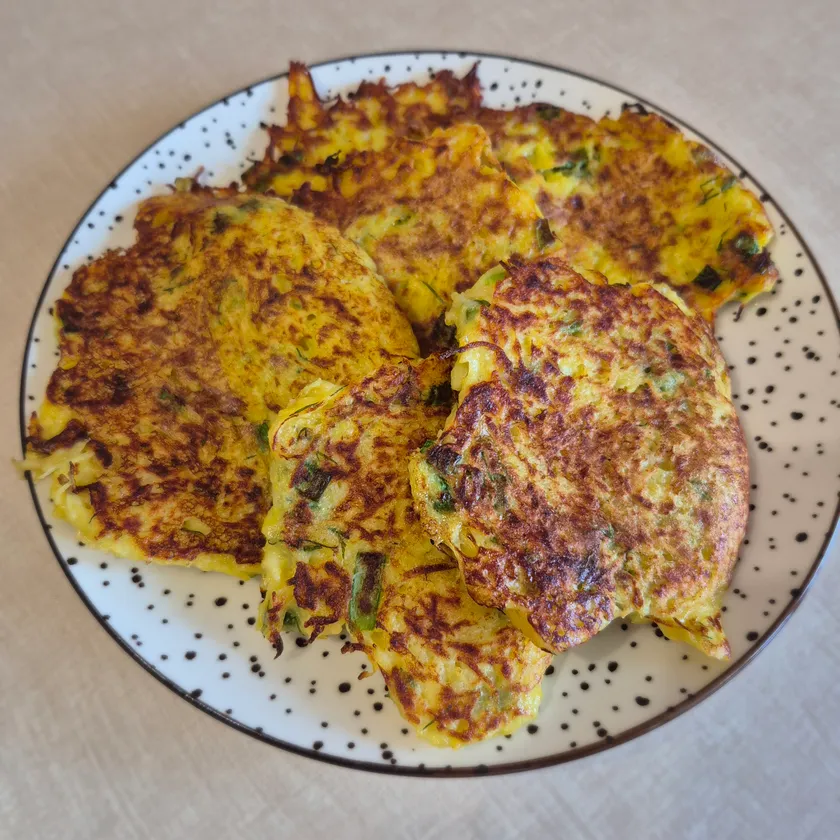 Драники с зеленью