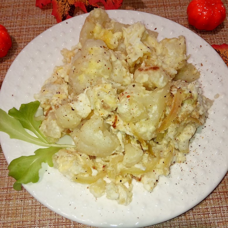 Цветная капуста с яйцом - как приготовить, рецепт с фото по шагам, калорийность - paraskevat.ru