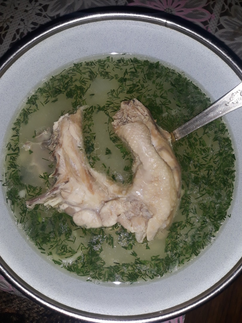 Суп-лапша по-татарски из курицы