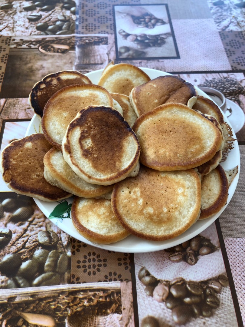 Оладьи на ряженке