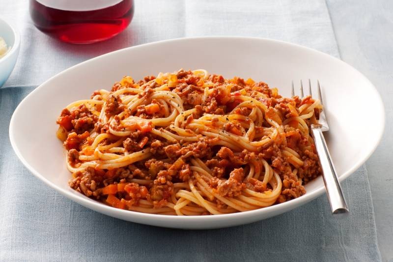 Спагетти «Болоньезе» с фаршем по-итальянски