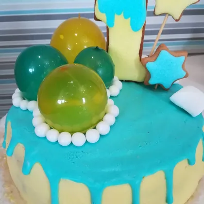 Желатиновые шарики для украшения торта