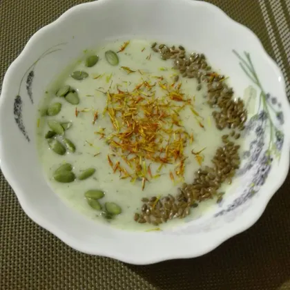 Кабачково-сельдерейный крем-суп