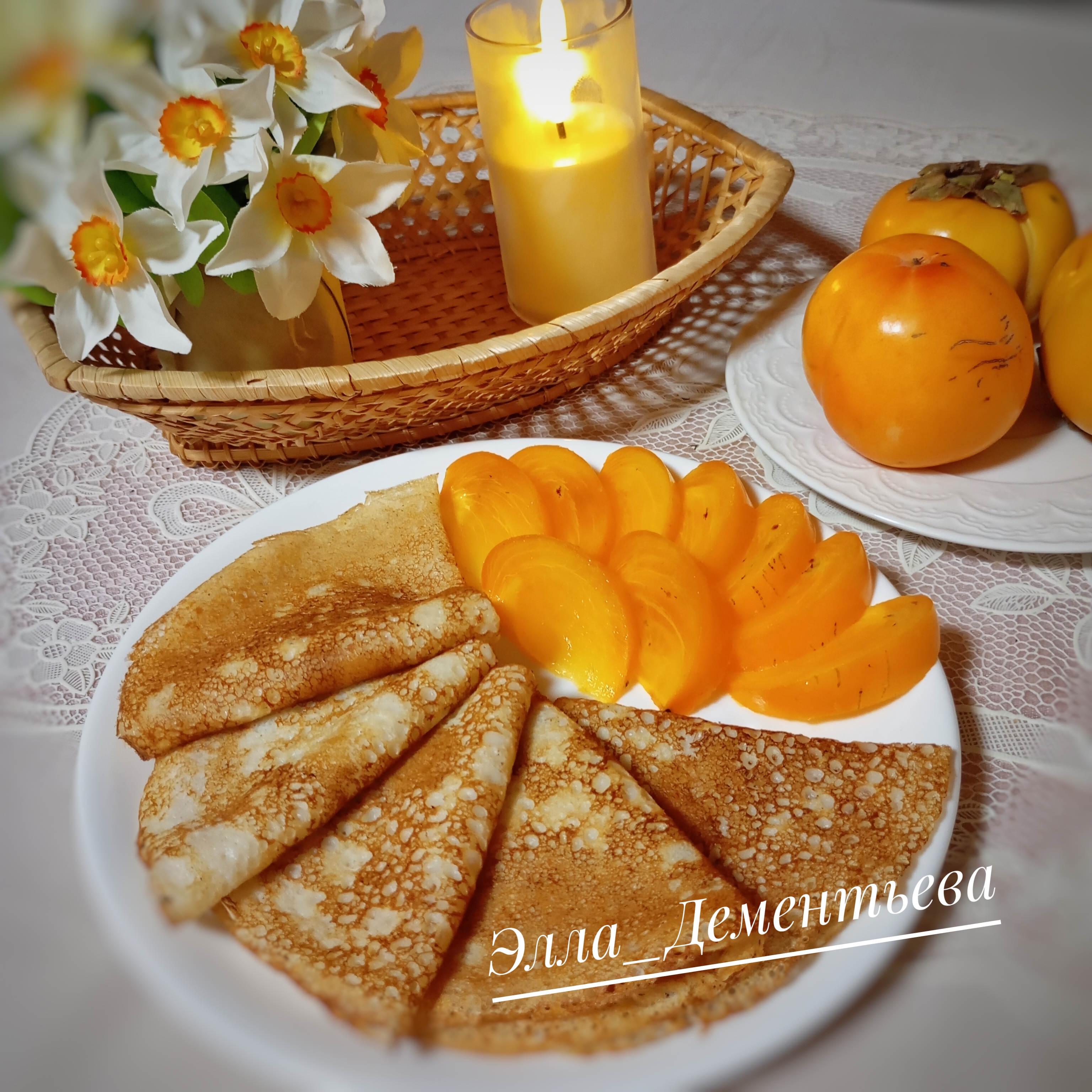 Блинчики на молоке