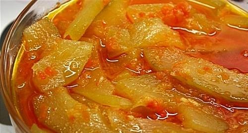 Закуска тещин язык из кабачков на зиму
