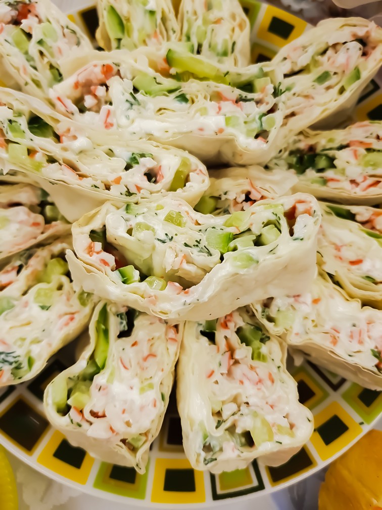 Крабовые рулетики