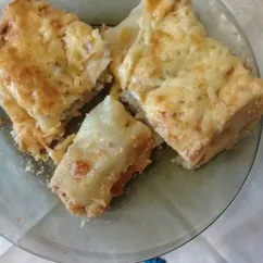 Каннеллони с фаршем под соусом