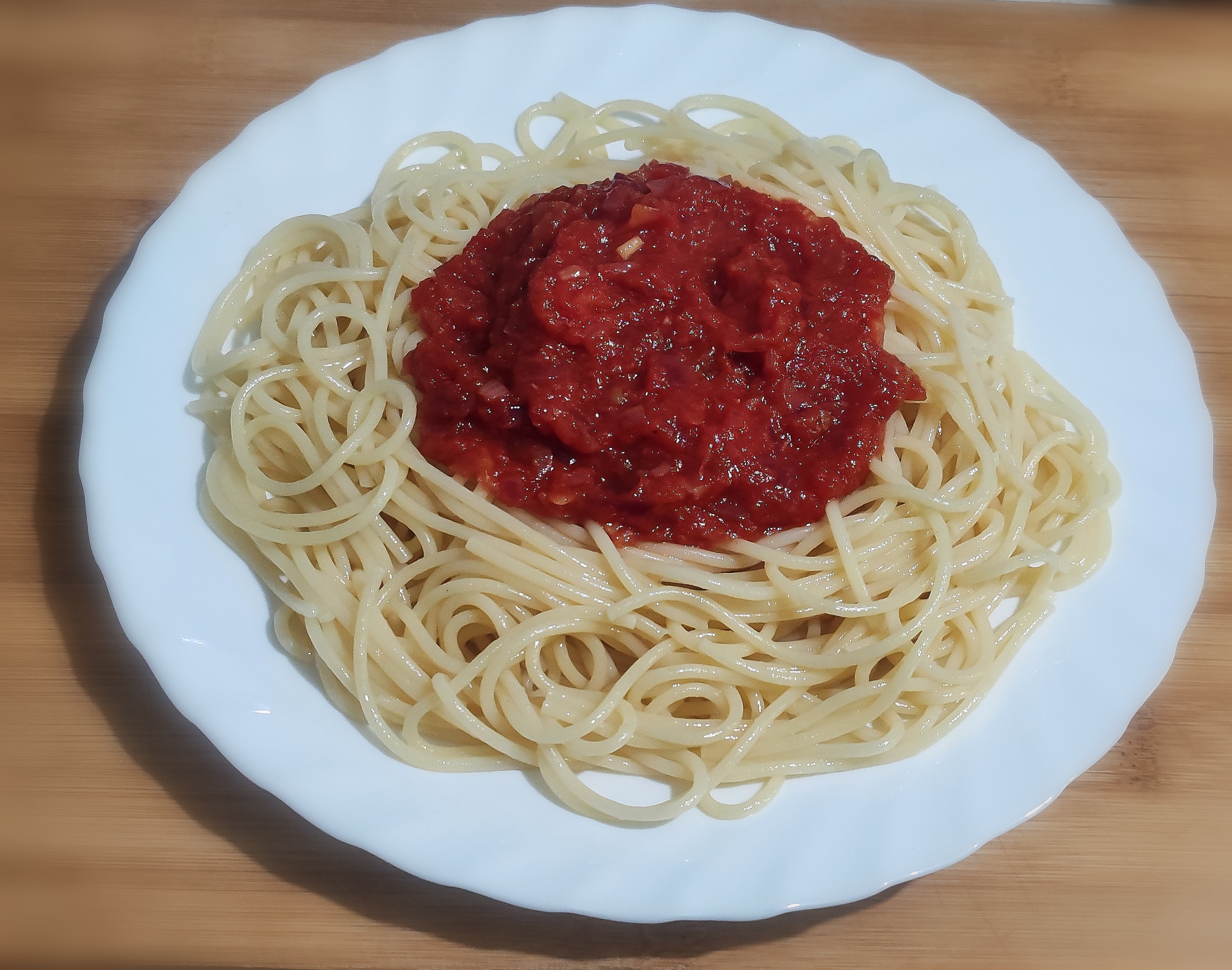 Домашний соус к спагетти