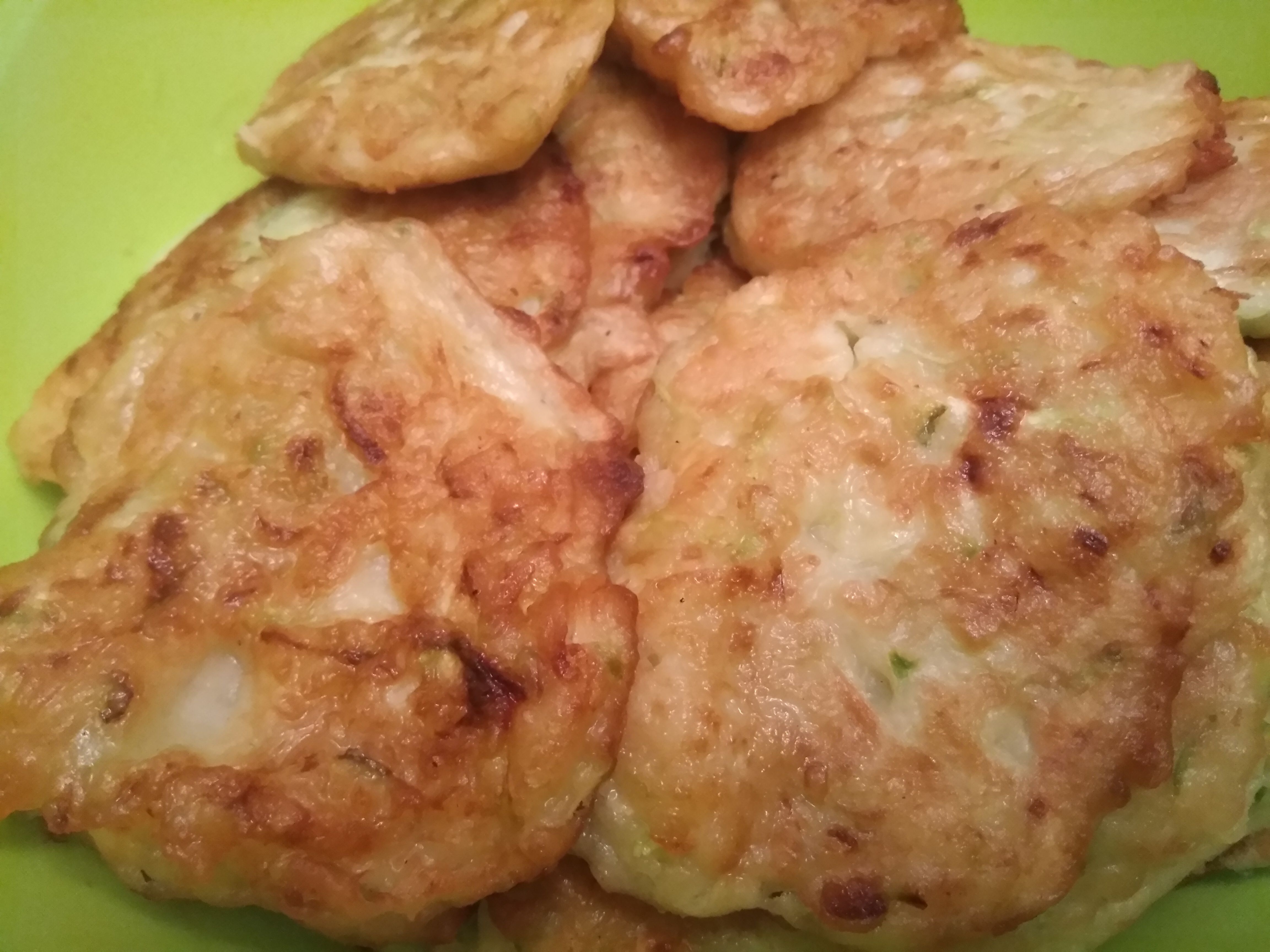 Кабачковые оладьи