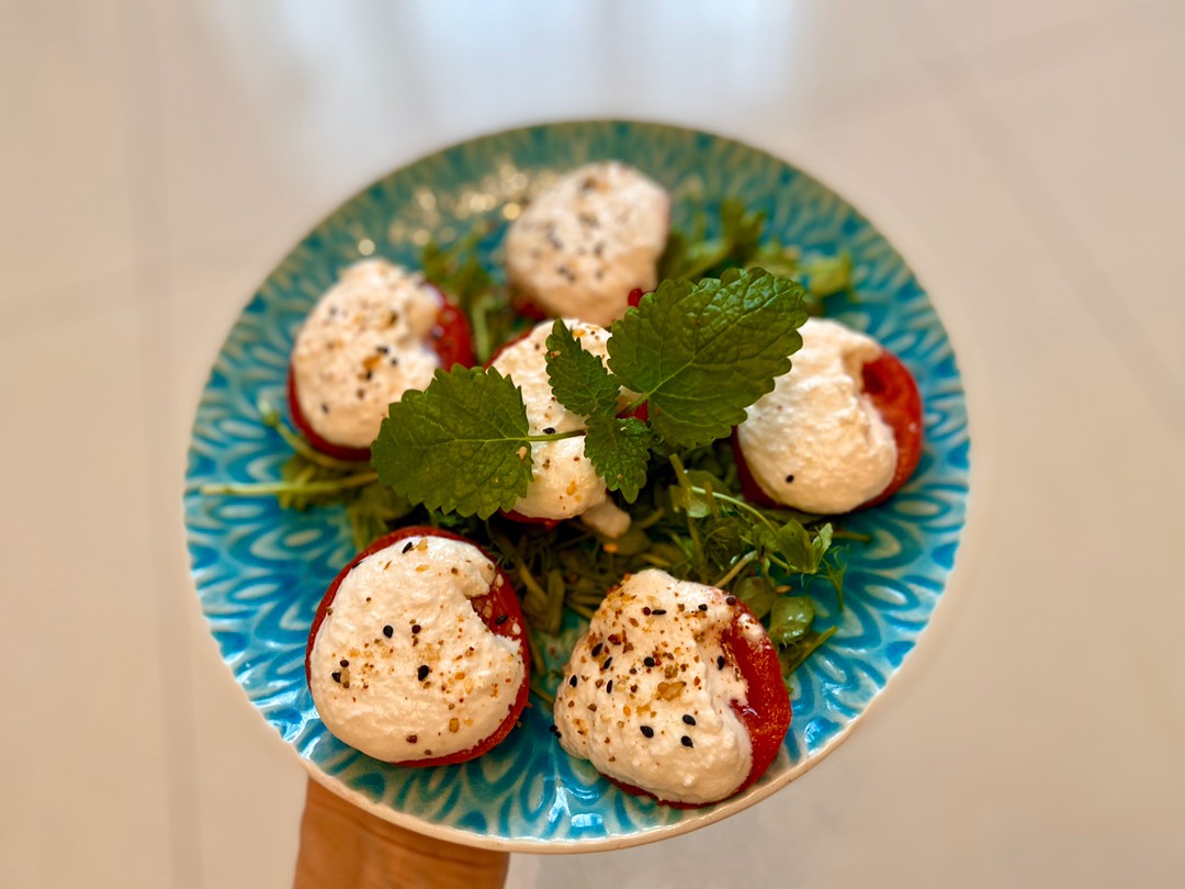 Вегетарианский салат Капрезе