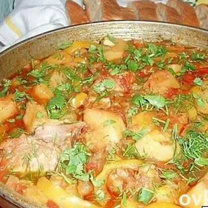 Тойуг соузы(блюдо из курицы).Азербайджанская кухня