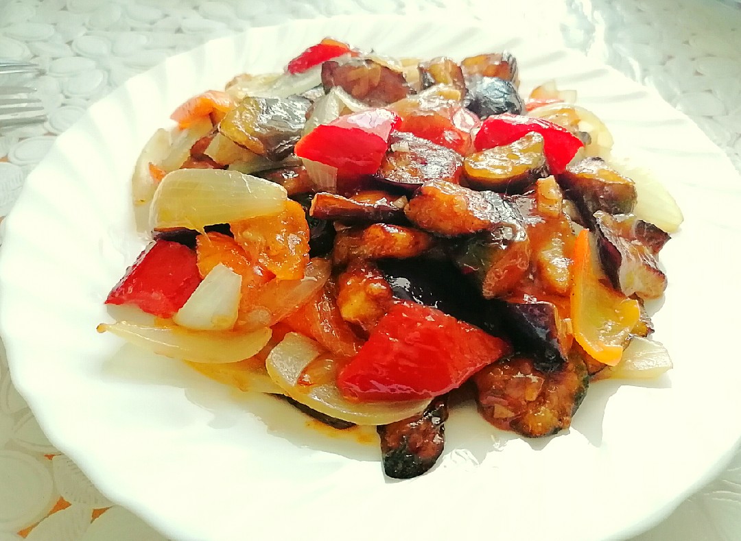 Овощи с мясом в кисло-сладком соусе – кулинарный рецепт