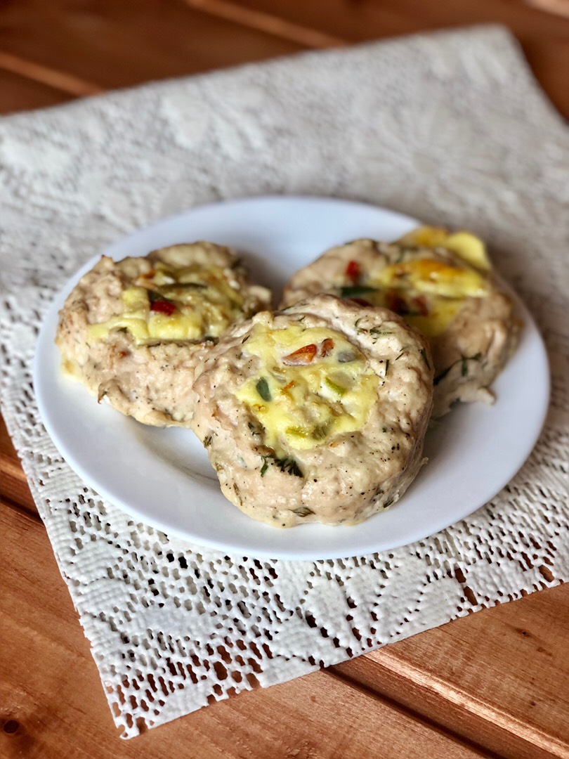 Куриные гнезда с овощами 🥗