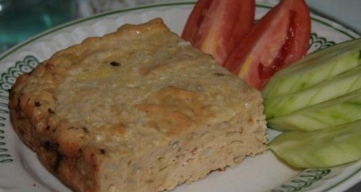 Суфле из лосося по-французски