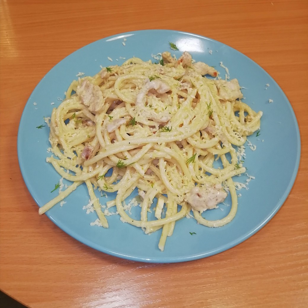 Букатини карбонара🍝