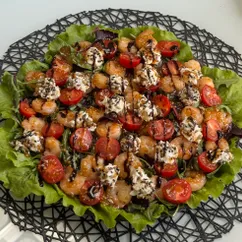 Суперсалат с креветками 