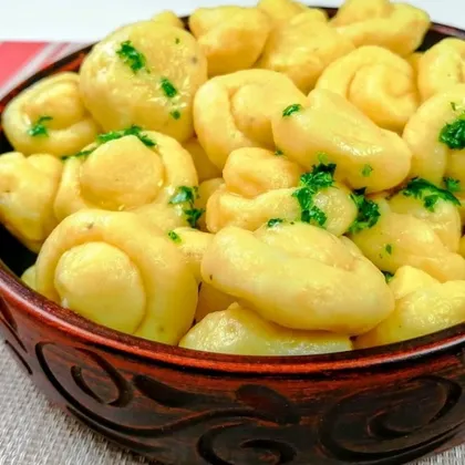 Вареники - грибочки / Любимые рецепты из картофеля