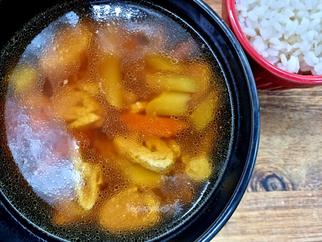 Суп с кабачком по-корейски