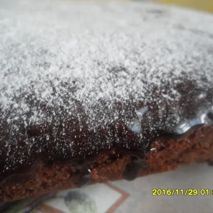 Постный шоколадный тортик