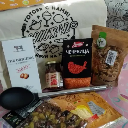 Спасибо Cookpad за очень вкусный подарок!!!