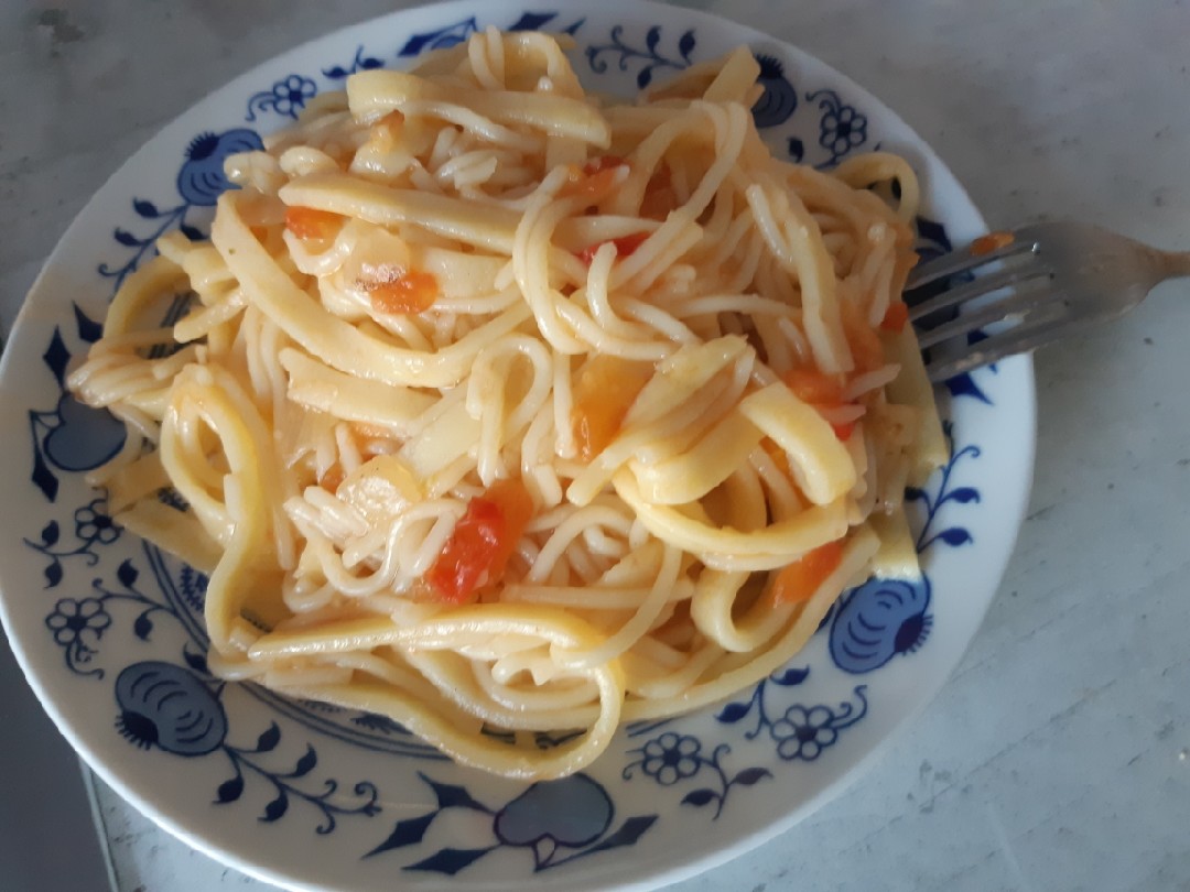 Сливочная томатная паста с чесноком рецепт – Итальянская кухня: Паста и пицца. «Еда»