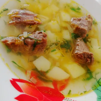 Суп простой с картошкой и вермешелью