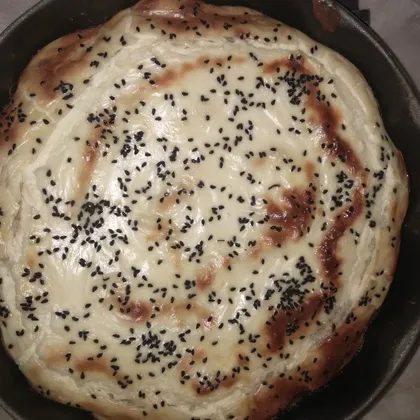 Пирог-улитка из лаваша (по мотивам турецкой кухни)