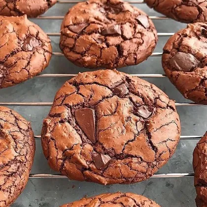 Печенье Брауни на темном шоколаде