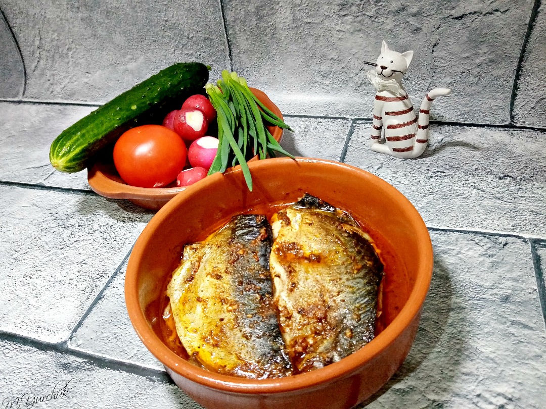 Скумбрия с паприкой